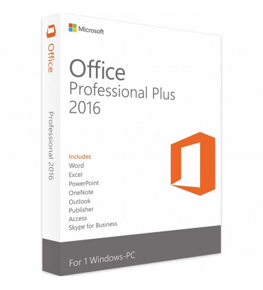Microsoft Office 2016 Professional (for Windows)